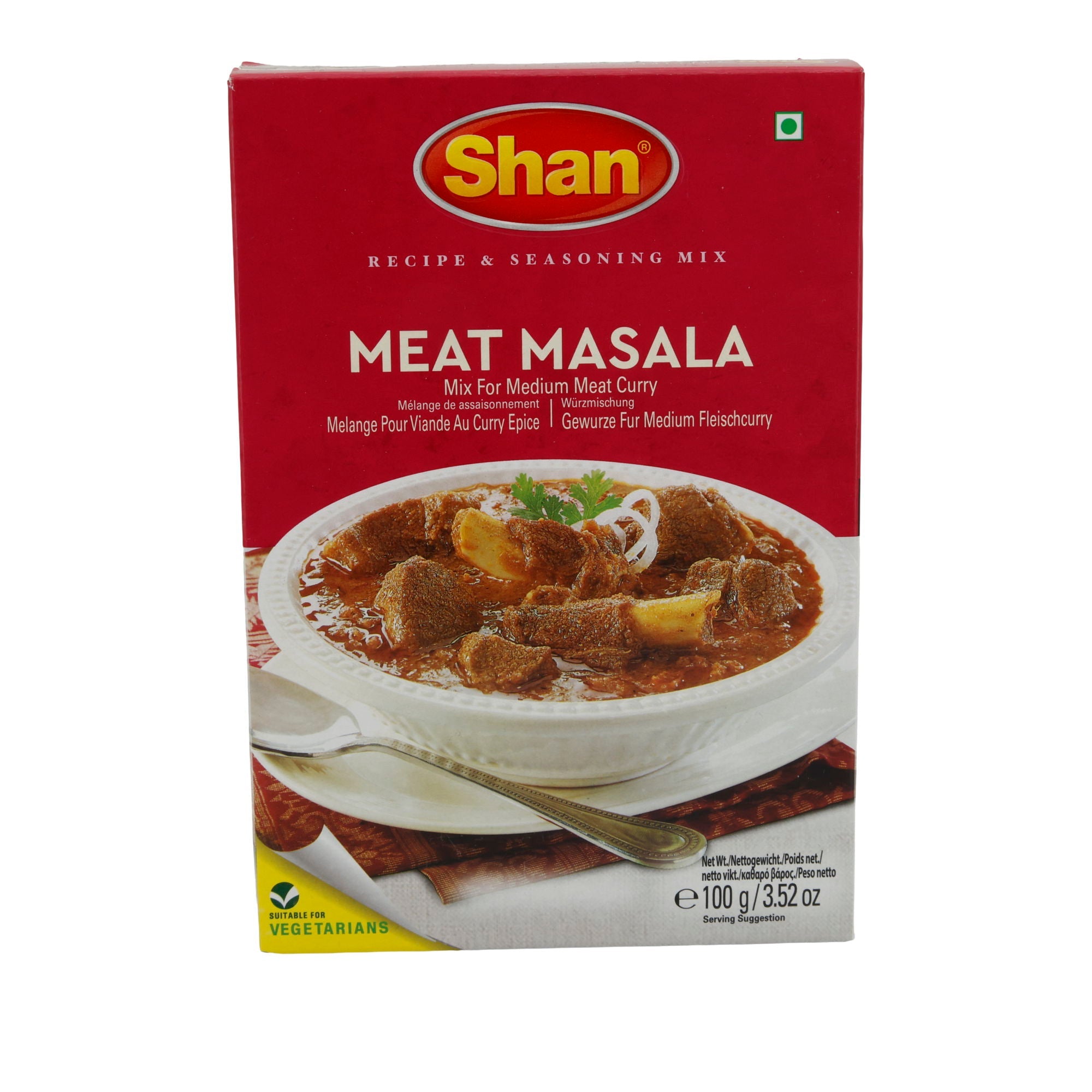 Gewürzmischung Shan | Meat Masala | Für Medium-Fleischcurry | 100 g SHAN